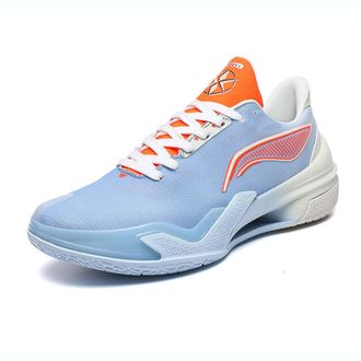 Generic Mens Basketball Shoes Anti Slip Wear-Resistant Shock-Absorbing Rebound Outdoor Sports Training Walking Shoes(Blue,5.5 UK)