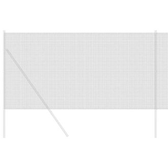 Berkfield Home Modern Welded Wire Fence Grey 1.2x25 m Steel