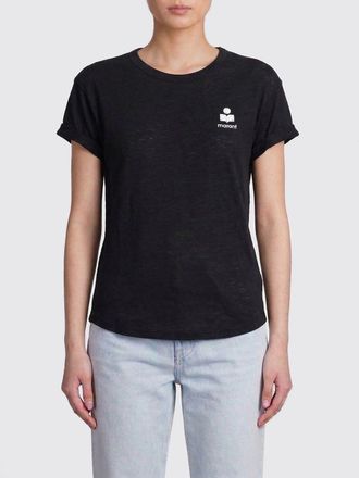 Isabel Marant T-shirts di lino con mini logo Isabel Marant Etoile