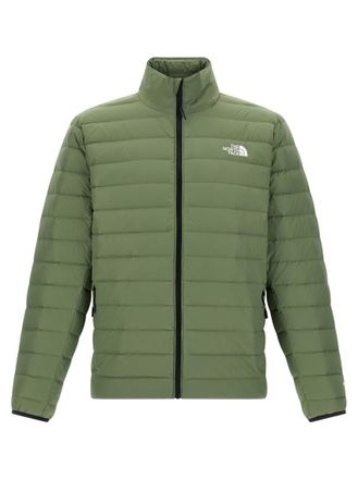 The North Face Green Quilted Logo Jacket