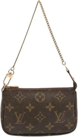 Louis Vuitton Pre-owned Mini Bags, female, Brown, Size: ONE SIZE Pre-owned Mini Pochette Accessoires