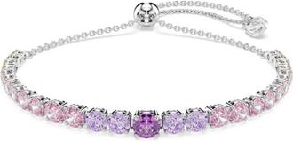 Swarovski Matrix Rhodium-Plated Crystal Bracelet