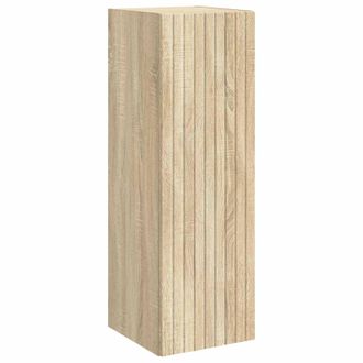vidaXL Mueble De Ba&ntilde;o Montado En La Pared Roble Sonoma Vidaxl