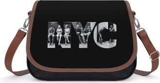 Generic Vintage New York Fashion Womens Crossbody Bags Novelty Handbag Shoulder Bag Purse