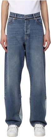Valentino Heren, Jeans, Blauw, Maat: W40 Denim