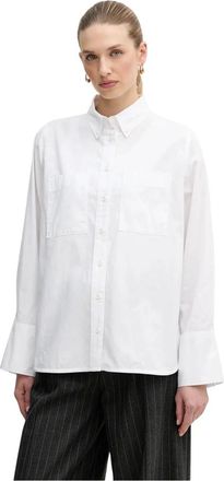 Barbour Mujer, Blusas y Camisas, Blanco, Talla: L
