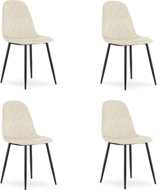 OEM Silla Asti - Terciopelo Beige X 4