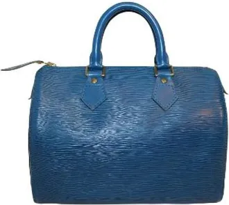 Louis Vuitton Pre-owned Handbags, female, Blue, Size: ONE SIZE Pre-owned Vintage Handbag