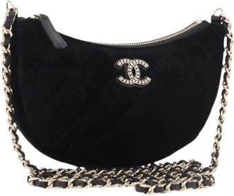 Chanel Pre-owned Vintage Schoudertas - Dames - Vintage Schoudertas - Zwart - ONE Size - Vintage