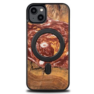 OEM Funda Bewood Unique Para Iphone 15 Plus - Planetas - Marte Con Magsafe