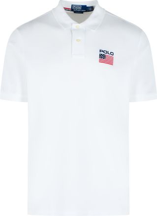 Polo Ralph Lauren White Cotton Polo Shirt