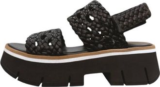 Homers Womens Duyba Padded Sandals In Black
