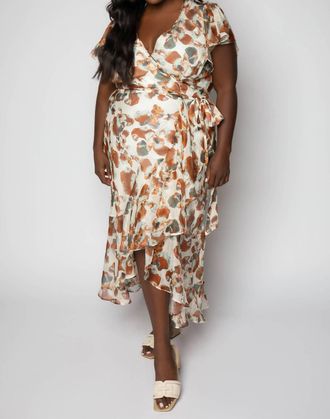 Tanya Taylor Blaire Dress In Chalk Multi