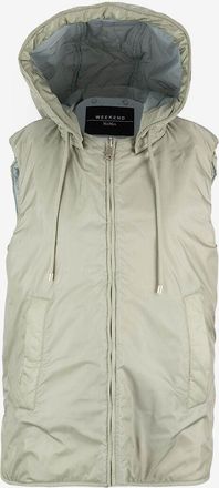 Max Mara Wendbare Steppweste mit Kapuze Tecla