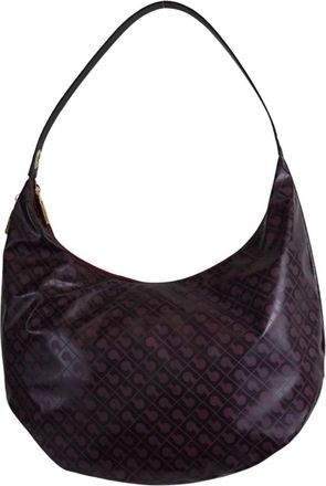 Gherardini Medium Hobo Monogram Softy Fabric Shoulder Bag