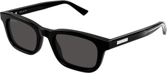 Gucci GG2248S 001 Mens Sunglasses Black Size 51 - Free RX Lenses - Free RX Lenses