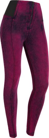 Freddy Jeggings push up WR.UP vita alta tessuto effetto marble