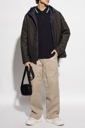 Moncler Reversible Jacket Guery, Mens, Beige