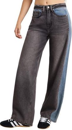 Good American Good Standard Baggy Jeans in Indigo1000 at Nordstrom Rack, Size 12