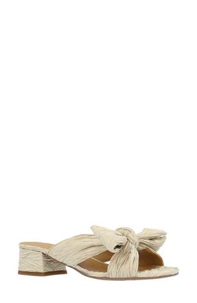 J. Rene&eacute; Paladino Slide Sandal in Beige at Nordstrom, Size 10.5