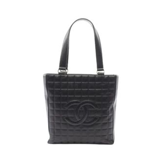 Chanel Pre-owned Tote Bags, female, Black, Size: ONE SIZE Pre-owned Vintage Tote Bag