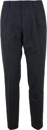 Dondup Ralp Slim-fit Broek - Heren - Slim Fit Broeken - Blauw - W32 - Katoen - Broeken