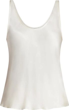 Anine Bing scoop-neck top - White