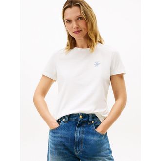Tommy Hilfiger T-shirt met ronde hals en korte mouwen