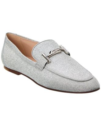 Tod's TodS Double T Glitter Loafer