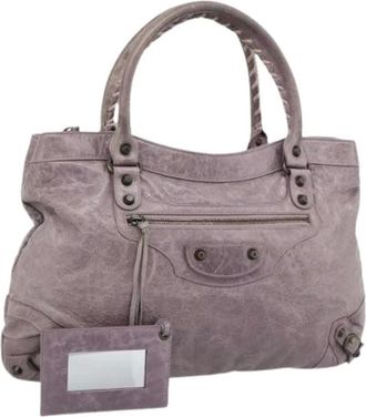 Balenciaga Borsa Vintage Pre-owned - - Pre-owned - Donna - Viola - ONE SIZE