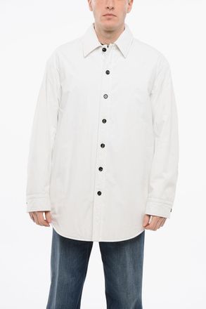 Bottega Veneta Quilted Cotton Overshirt with Welt Pockets Bottega Veneta