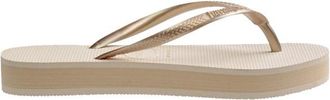 Havaianas Slim Flatform Sandalen für Damen | beige