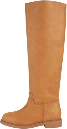 L37 Hoge Laarzen - Dames - Hoge Laarzen - Bruin - 35 EU - Schoenen