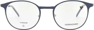 Ferragamo Salvatore Ferragamo Demo Oval Ladies Eyeglasses SF2567 021 51