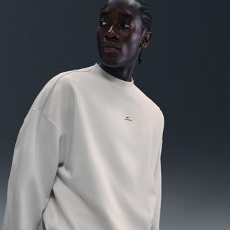 Nike Mens Standard Issue Therma-FIT Basketball Crew in White | IM5901-133