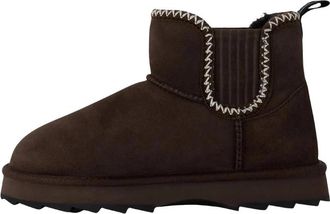 Emu Higgie Short Snow Boot - Dames - Winterlaarzen - Bruin - 37 EU - Wol - Schoenen