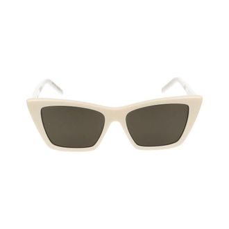 Saint Laurent Dames, Accessoires, Beige, Maat: 55 MM