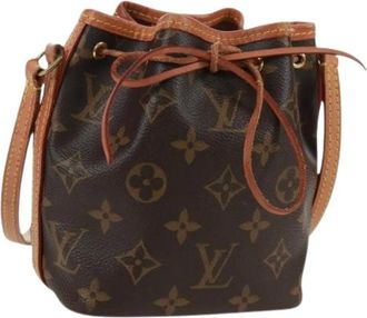 Louis Vuitton Pre-owned Bucket Bags, female, Brown, Size: ONE SIZE Pre-owned Bucket Bag