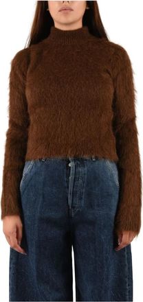 Dondup Maglia a collo alto - - Knitwear - Donna - Marrone - L