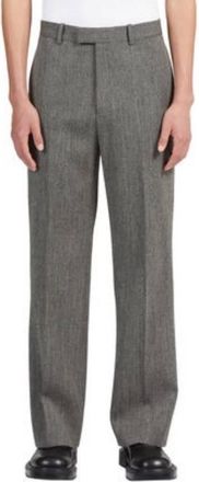 Ferragamo Flat Front Tailored Trousers, Brand Size 46 (Waist Size 30)