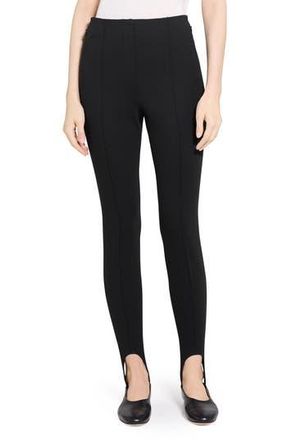 Theory Slim Stirrup Leggings in Black at Nordstrom Rack, Size 10