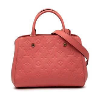 Louis Vuitton Pre-owned Leren Schoudertas - Dames - Pre-owned - Roze - Maat: ONE Size Leer
