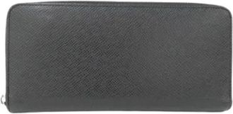 Louis Vuitton Tweedehands leren portemonnees - Heren - Vintage Accessoires - Zwart - ONE Size - Vintage