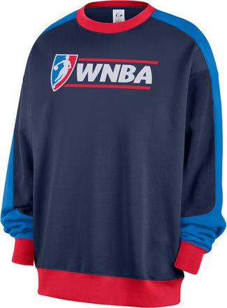 Nike Mens WNBA 30th Fleece Crew in Blue | IF4410-410
