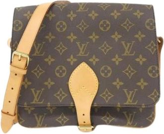 Louis Vuitton Pre-owned Cross Body Bags, male, Brown, Size: ONE SIZE Pre-owned Monogram Shoulder Bag