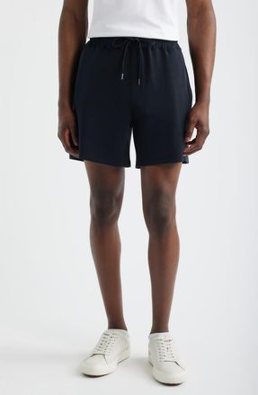 Tommy John Luxe Traveler Knit Shorts in Black at Nordstrom, Size Xx-Large