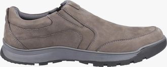 Hush Puppies Mens Hush Puppies JASPER Mens Slip On Lightweight Grey - Size: 10