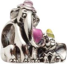 Pandora Dumbo & Mamma Charm - - Accessories - Donna - Grigio - ONE SIZE