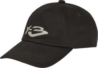 Yohji Yamamoto BIG LG Cap - Heren - Petten - Zwart - L - Polyester - Accessoires