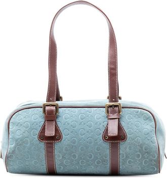 Celine Pre-owned Celine C Macadam Suede Shoulder Bag Ladies CE00/14